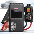 6000A Auto Starthilfe Jump Starter Ladegerät 12V KFZ Booster Powerbank + Tasche