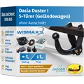 Anhängerkupplung AutoHak für Dacia Duster I 10-13 starr AHK E-Satz 13-polig ABE
