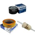 MAHLE / KNECHT Kraftstofffilter KL 15 OF Luftfilter LX 158 Ölfilter OC 384