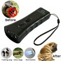 MT-651 Dogs Chaser LED Flashlight Ultrasonic Stops Attacks Aggressive Trainer ZS