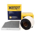 HENGST Innenraum + Luftfilter für AUDI A4 B8 A5 8T 8F Q5 8RB 2.0 TDI 136-190 PS