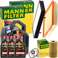 MANN INSPEKTIONSPAKET+8L MOTUL 5W-30 ÖL passend für OPEL VIVARO A 2.0+2.5 CDTI
