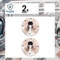 2x ORIGINAL® Fast Radnabe Vorne, Hinten, Links, Rechts für Ford Ka Abarth 500