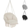 Hängesessel Hängeschaukel Hängekorb Hängestuhl Hängesitz Schaukel mit Kissen