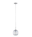 Paulmann LED Bad Pendel Lampe Leuchte RUYA Metall chrom Glas weiß 15x150cm