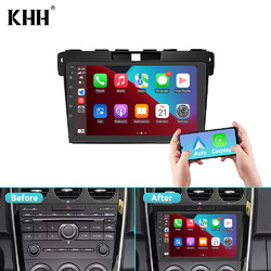 Für Mazda CX-7 2008-2015 Autoradio CarPlay Android 13.0 BT WIFI GPS Navi 2+64GB
