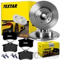 TEXTAR BREMSSCHEIBEN 260mm + BELÄGE HINTEN passend für RENAULT MEGANE 3 SCENIC 3