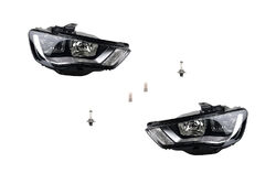 Scheinwerfer Set Halogen passend für Audi A3 8V 04/12- H15 Leucht. Links Rechts