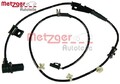Metzger 0900585 Sensor für Raddrehzahl ABS Sensor Raddrehzahl 