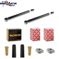 2x GASDRUCK STOSSDÄMPFER + MONROE PROTECTION KIT + FEBI BILSTEIN DOMLAGER HINTEN