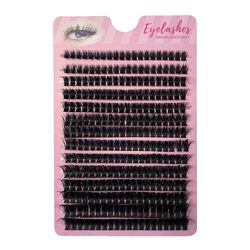 1 Box Cluster-Wimpern Einzelne Wimpernverlängerung Cd-Curl Gemischte Läng ❶