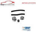 ZAHNRIEMEN-SATZ KIT SET + WASSERPUMPE GRAF KP1355-2 P FÜR SEAT ALHAMBRA,LEON