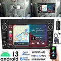 DAB+ Android13 Autoradio CarPlay GPS HiFi mit Kamera Für Opel Astra Corsa Zafira