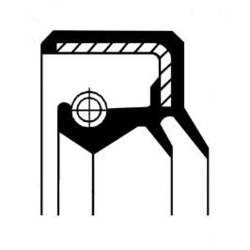 CORTECO 01019970B Shaft Seal, steering gear for MERCEDES-BENZ