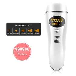 IPL Laser Haarentfernungsgerät Haarentferner 999999 Impulse Schmerzlos Epilierer