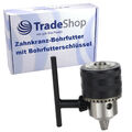 Zahnkranz Bohrfutter mit Schlüssel für viele Bohrer mit SDS Plus 1/2 Gewinde