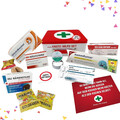Longfair Geburtstagsgeschenk - Aller Erste Hilfe Set Geschenk-Box, Witziger Sani