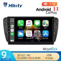 Android 11 Carplay Autoradio NAVI GPS WIFI 2+32G Für SEAT IBIZA 6j 2009-2013