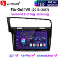 Für VW Golf VII 2013-2017 Carplay Android 14 Autoradio GPS NAVI BT DAB+ 6+128GB
