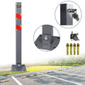 Absperrpfosten Parkplatzsperre Parkpfosten Klappbar 65cm Poller Klapppfosten DHL