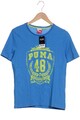 PUMA T-Shirt Herren Oberteil Shirt Sportshirt Gr. EU 44 Baumwolle Blau #0v670lh