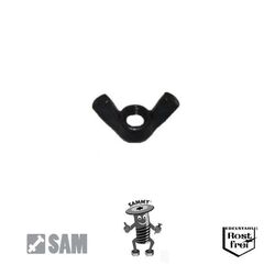 Schwarze Muttern Edelstahl A2 SCHWARZ M1,6 M2 M2,5 M3 M4 M5 M6 M8 M10 Muttern