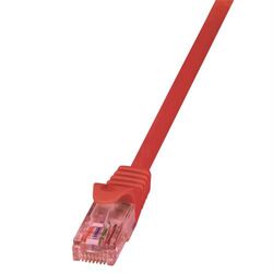 LogiLink Patchkabel Kat.6 U/UTP PrimeLine rot 1,00m ® # CQ2034U