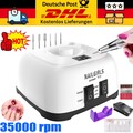 Nagelfräser Nail Drill Elektrische Nagelfeile Maniküre Profi Pediküre Set DE