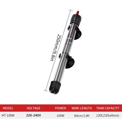 TOP!50/100/300W Aquarium Regelheizer Heizstab Heizer Heizung Aquariumheizer DHL