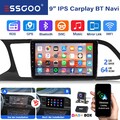 Android 14 Autoradio Carplay DAB+ Für Seat Leon 5F1 5F5 2012-2019 GPS 2+64G KAM