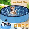 Profi Hundepool Faltbar Doggy Pool Planschbecken Kinder Swimmingpool Schwimmbad