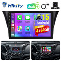 DAB+ 4+64G Android 15 Carplay Autoradio Für Iveco Daily 14-24 GPS Navi BT Kamera