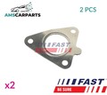 AUSPUFFROHRDICHTUNG AUSPUFF DICHTUNG EXHAUST MANIFOLD FT84599 FAST 2PCS P NEU