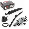 Wischermotor Heck Scheibenwischer Set Motor hinten Dichtung für Seat Altea ab 09