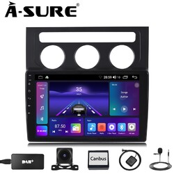 DAB+ 2+32G Android 14 Autoradio Carplay Navi Kam für VW Touran 1T1 1T2 2003-2010