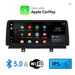 12.3'' DAB+ 128G Autoradio 4G Carplay Android Auto GPS Für BMW X5 F15 X6 F16 NBT