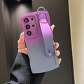 Für Samsung S25 Ultra S24 S23 A16 A15 A55 Wellenmuster Handschlaufe Hülle Cover