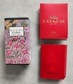 GUCCI Flora Gorgeous Gardenia 30ml EdP + Coach Love und Armani Si Passione Probe