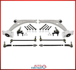 2x Querlenker für VW Passat 3C B7 Lenkerarm Koppelstange Spurstange Schrauben