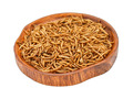 Anhaltiner Mehlwürmer 500g Wildvogel Igel Reptilien Protein Insekten getrocknet