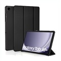 Ultradünne Kunstleder Hülle Schwarz für Galaxy Tab A9 Plus 11 Zoll Schutz