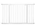 BabyDan Premier Türschutzgitter Klemmen 112 - 119,3 cm Sicherheit Weiß SEHR GUT