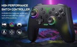 Controller kompatibel mit Nintendo Switch/Android/iOS/PC Wireless RGB Turbo