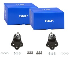 2X SKF TRAGGELENK FÜHRUNGSGELENK UNTEN VORNE BEIDSEITIG passend für JEEP COMPASS