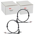 2x NTY ABS-SENSOR RADDREHZAL VORNE passend für RENAULT CLIO MODUS | HCA-RE-000