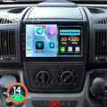 2+32GB Android 14 Autoradio GPS CarPlay Für Fiat Ducato Citroen Jumper 2007-2023