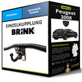 Abnehmbare Anhängerkupplung für PEUGEOT 3008 05.2009-11.2009 I Typ 0U Brink NEU