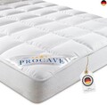 PROCAVE Micro-Comfort Matratzen-Bett-Schoner weiß 90x200 cm mit Spannumrandung 