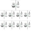48 x Ventilstößel-Glas INA für BMW, MINI, TOYOTA 1 E81, 1 E82, 1
