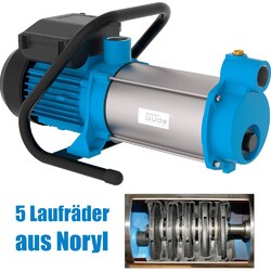 Güde Profi Gartenpumpe Pumpe Jetpumpe Wasserpumpe MP 120/5A GJ